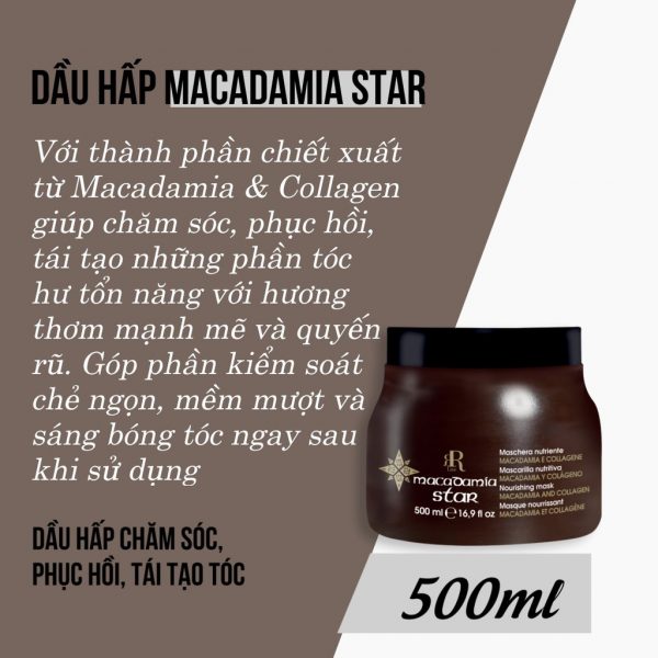 Mặt nạ ủ tóc Macadamia Star 500 4